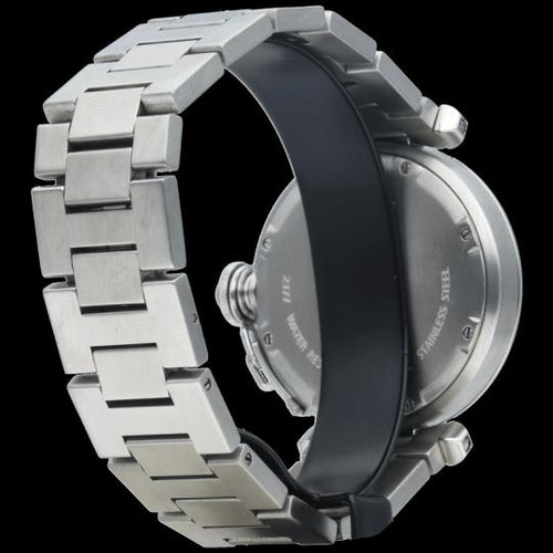 Montre Cartier Pasha - Montre GMT automatique en acier 35 mm 58 Facettes MT42869