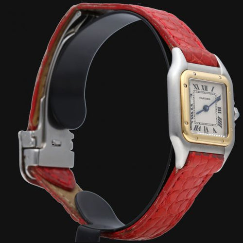 Montre Cartier Panthère - Montre femme quartz en acier et or jaune 58 Facettes MT44162