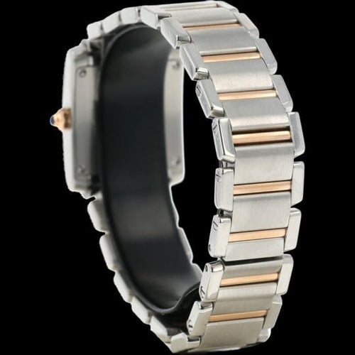 Montre Cartier Tank Française GM - Montre femme en or rose et acier 58 Facettes MT43924