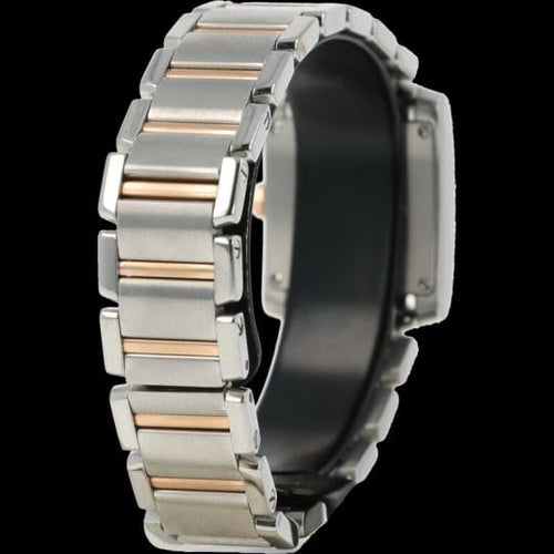 Montre Cartier Tank Française GM - Montre femme en or rose et acier 58 Facettes MT43924