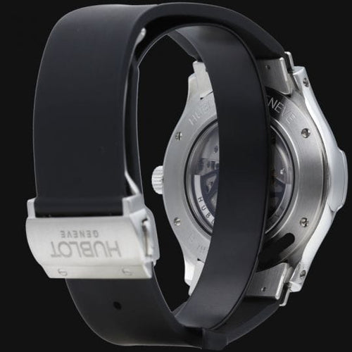Montre Hublot Classic Fusion - Montre homme automatique 41 mm en acier 58 Facettes MT43538