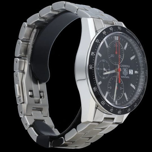 Montre TAG Heuer Carrera - Montre chronographe Calibre 16 en acier 58 Facettes MT44520