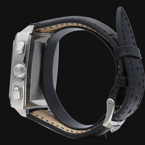 Montre TAG Heuer Monaco - Montre chronographe automatique homme en acier 58 Facettes MT44512