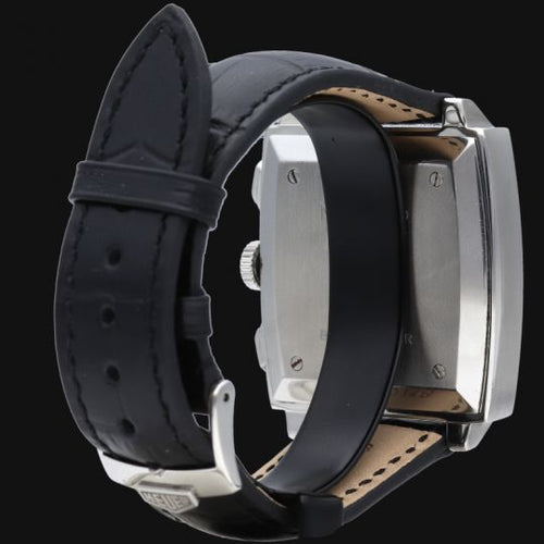 Montre TAG Heuer Monaco - Montre chronographe automatique homme en acier 58 Facettes MT44512