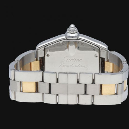 Montre Cartier Roadster - Montre automatique homme en or jaune et acier 58 Facettes MT44397