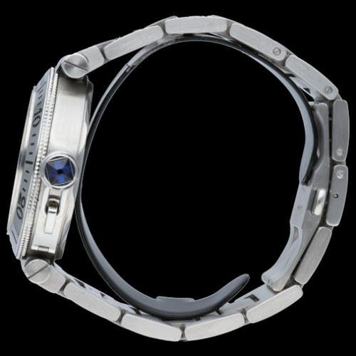 Montre Cartier Pasha Seatimer - Montre automatique homme en acier 40 mm 58 Facettes MT44425