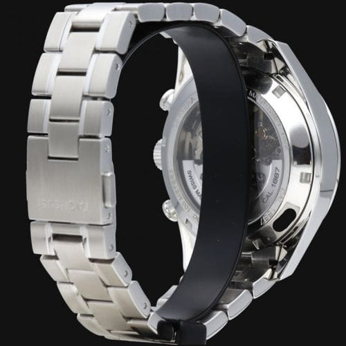 Montre TAG Heuer Carrera - Montre chronographe Calibre 1887 en acier 58 Facettes MT44497