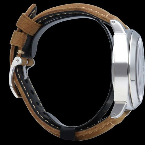 Montre Panerai Luminor Base Logo - Montre homme en acier 44 mm 58 Facettes MT41919