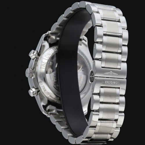 Montre Longines Master Collection - Montre chronographe calendrier phase de lune 58 Facettes MT44466