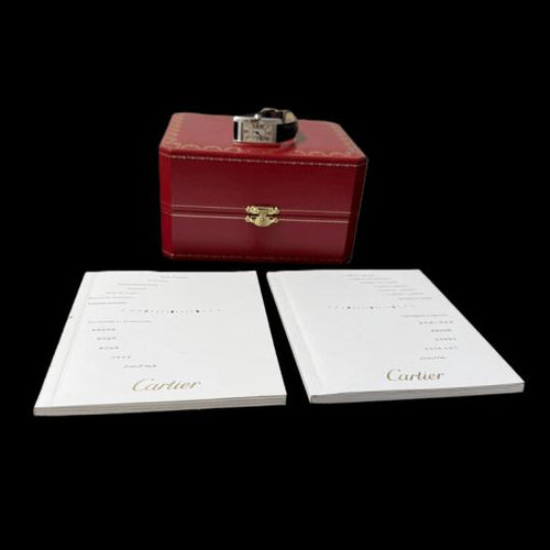Montre Cartier Tank Américaine - Montre quartz en or blanc 58 Facettes MT44442