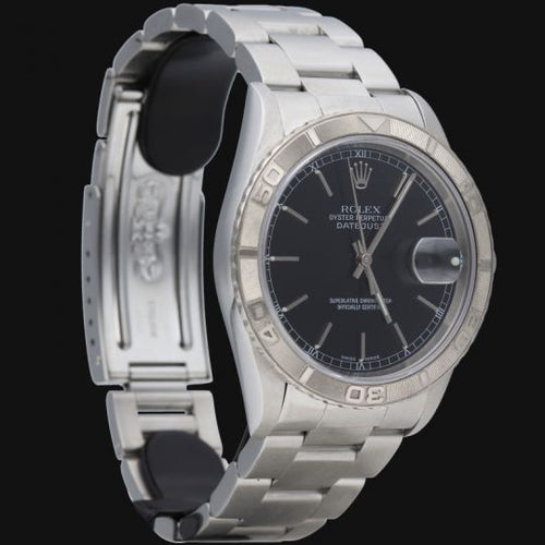 Montre Rolex Datejust Turn-O-Graph - Montre automatique 36 mm en acier 58 Facettes MT44100