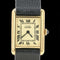 Montre Cartier Tank Vermeil - Montre femme à remontage manuel plaqué or 58 Facettes MT43324