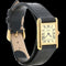 Montre Cartier Tank Vermeil - Montre femme à remontage manuel plaqué or 58 Facettes MT43324