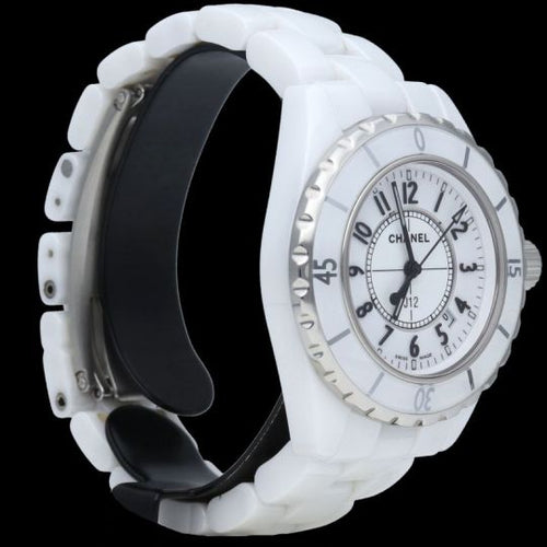 Montre Chanel J12 - Montre 33 mm à quartz en céramique 58 Facettes MT44563