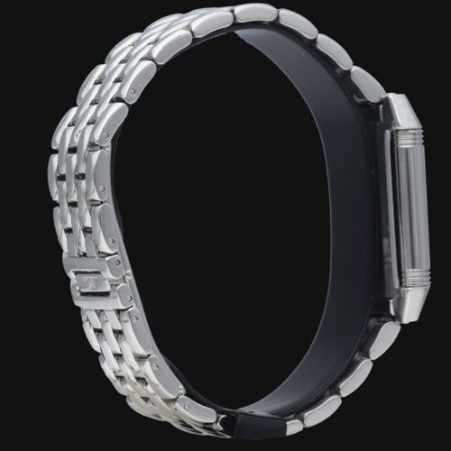 Montre Jaeger-LeCoultre Reverso - Montre classique Petit Monoface en acier 58 Facettes MT43956