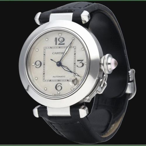 Montre Cartier Pasha - Montre automatique 35 mm nacre en acier 58 Facettes MT44405
