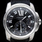 Montre Cartier Calibre de Cartier - Montre automatique homme 42 mm en acier 58 Facettes MT44443