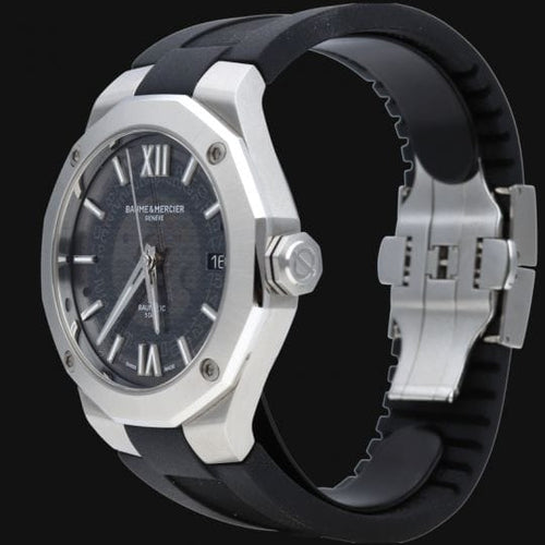 Montre Baume & Mercier Riviera - Montre automatique homme 42 mm en acier 58 Facettes MT44342
