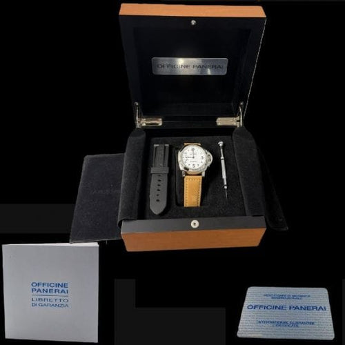 Montre Panerai Luminor Marina - Montre homme acier 44 mm 58 Facettes MT43514