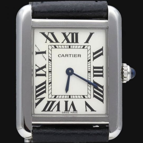 Montre Cartier Tank Solo - Montre quartz femme 24 x 31 mm 58 Facettes MT44198