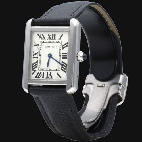 Montre Cartier Tank Solo - Montre quartz femme 24 x 31 mm 58 Facettes MT44198