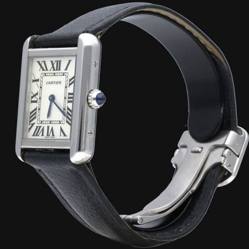 Montre Cartier Tank Solo - Montre quartz femme 24 x 31 mm 58 Facettes MT44198