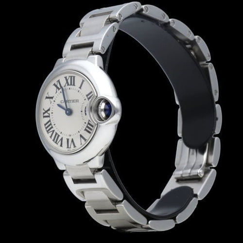 Montre Cartier Ballon Bleu - Montre femme en acier 28 mm 58 Facettes MT42918