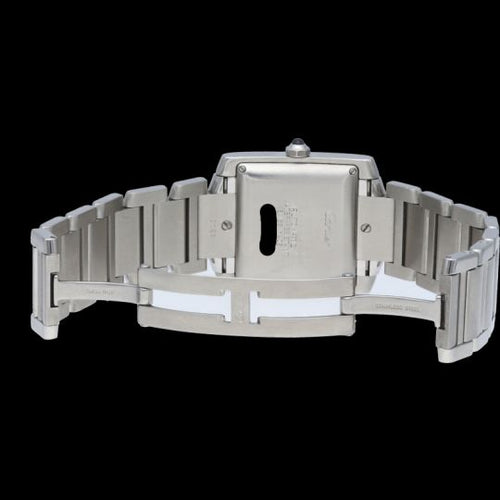 Montre Cartier Tank Française - Montre automatique en acier 58 Facettes MT43902