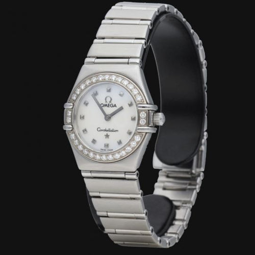 Montre Omega Constellation Mini My Choice - Montre femme en acier 58 Facettes MT44476
