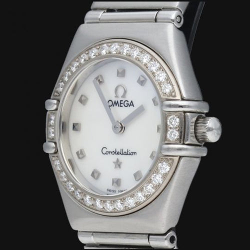 Montre Omega Constellation Mini My Choice - Montre femme en acier 58 Facettes MT44476
