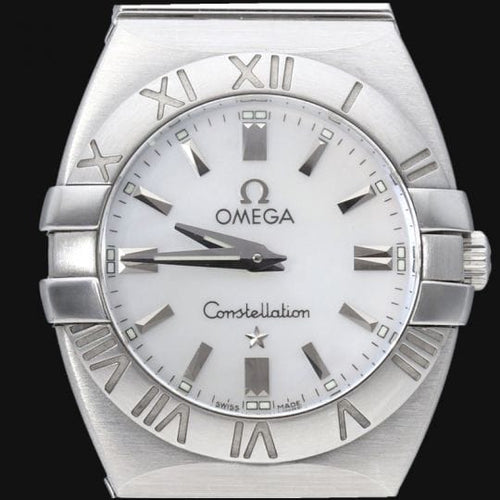 Montre Omega Constellation Double Eagle - Montre femme 24 mm quartz en acier 58 Facettes MT44485