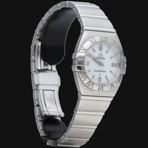 Montre Omega Constellation Double Eagle - Montre femme 24 mm quartz en acier 58 Facettes MT44485