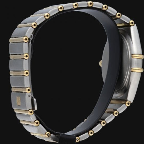 Montre Omega Constellation - Montre homme quartz en or jaune et acier 58 Facettes MT44546