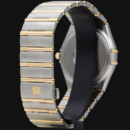 Montre Omega Constellation - Montre homme quartz en or jaune et acier 58 Facettes MT44546
