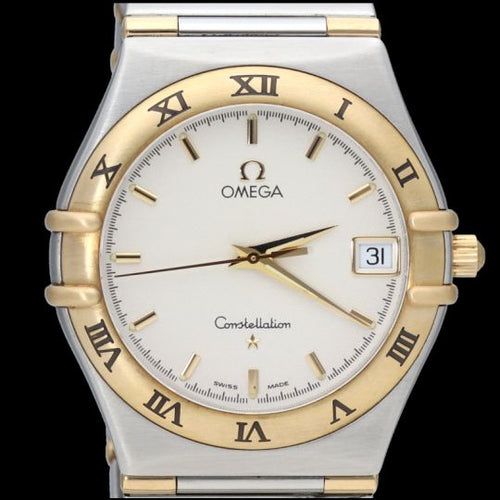 Montre Omega Constellation - Montre homme en or jaune et acier, quartz 58 Facettes MT44544