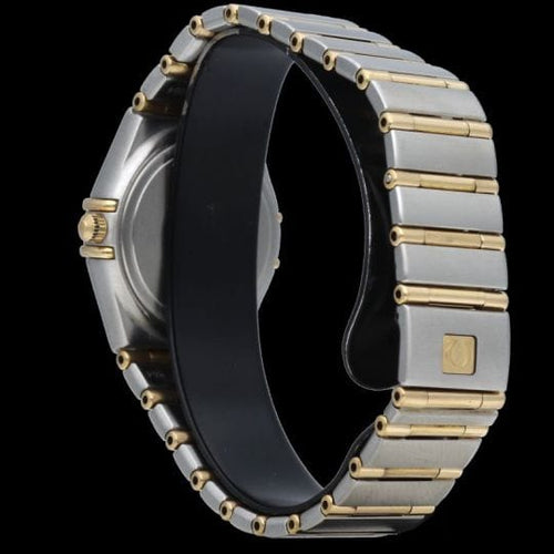 Montre Omega Constellation - Montre quartz femme 23 mm en or jaune et acier 58 Facettes MT44536