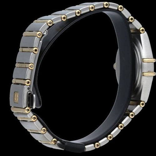 Montre Omega Constellation - Montre quartz femme 23 mm en or jaune et acier 58 Facettes MT44536
