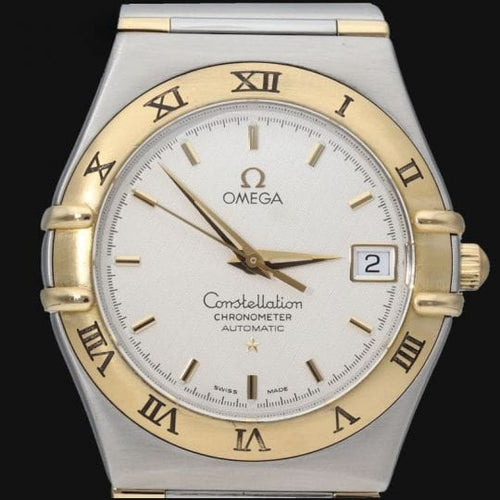 Montre Omega Constellation - Montre automatique 35 mm en or jaune et acier 58 Facettes MT44346