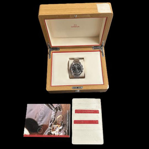Montre Omega Seamaster Aqua Terra - Montre GMT chronographe en acier 58 Facettes MT44080