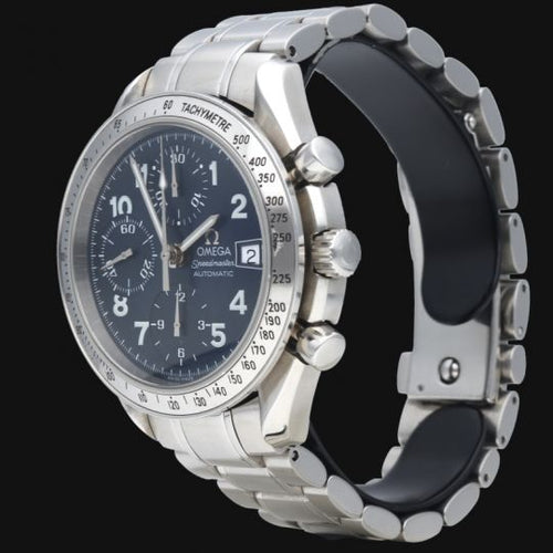 Montre Omega Speedmaster Date - Montre automatique homme 39 mm en acier 58 Facettes MT41439