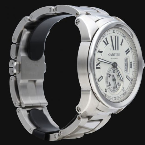 Montre Cartier Calibre de Cartier - Montre homme 42 mm en acier 58 Facettes MT42725