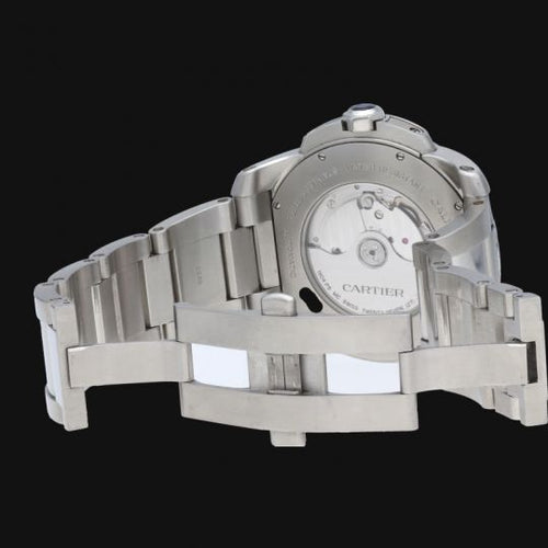 Montre Cartier Calibre de Cartier - Montre homme 42 mm en acier 58 Facettes MT42725