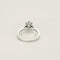 Bague 53 Solitaire en or blanc et diamant 58 Facettes B250581