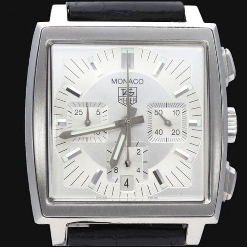Montre TAG Heuer Monaco - Montre chronographe automatique en acier 58 Facettes MT44526