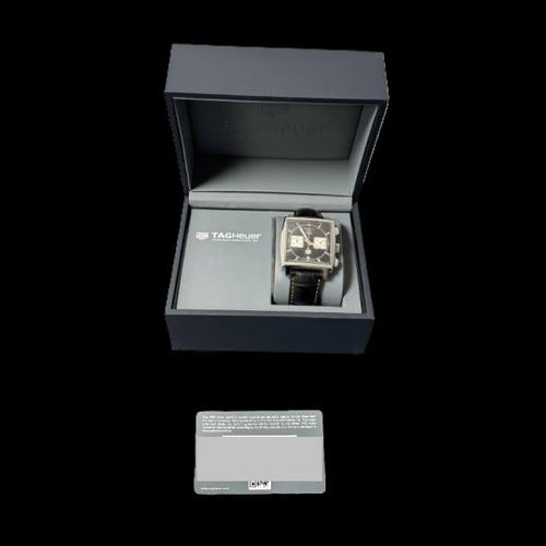 Montre TAG Heuer Monaco - Montre chronographe automatique en acier 58 Facettes MT44526