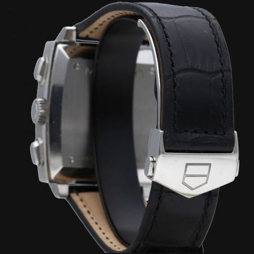 Montre TAG Heuer Monaco - Montre chronographe automatique en acier 58 Facettes MT44526
