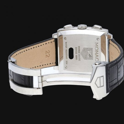 Montre TAG Heuer Monaco - Montre chronographe automatique en acier 58 Facettes MT44526