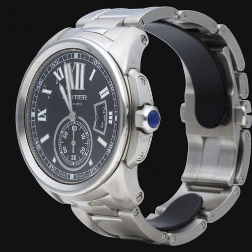 Montre Cartier Calibre de Cartier - Montre homme automatique en acier 42 mm 58 Facettes MT44422