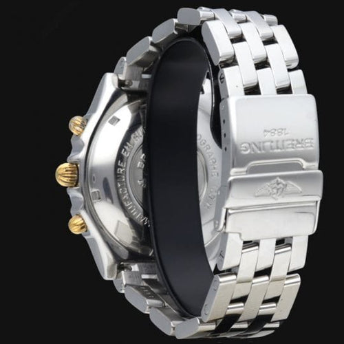 Montre Breitling Chronomat - Montre chronographe en or jaune et acier 58 Facettes MT42109