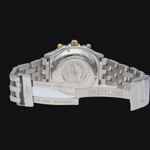 Montre Breitling Chronomat - Montre chronographe en or jaune et acier 58 Facettes MT42109